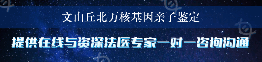 文山丘北万核基因亲子鉴定